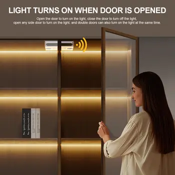 10 best sales Cabinet door light switch - №1