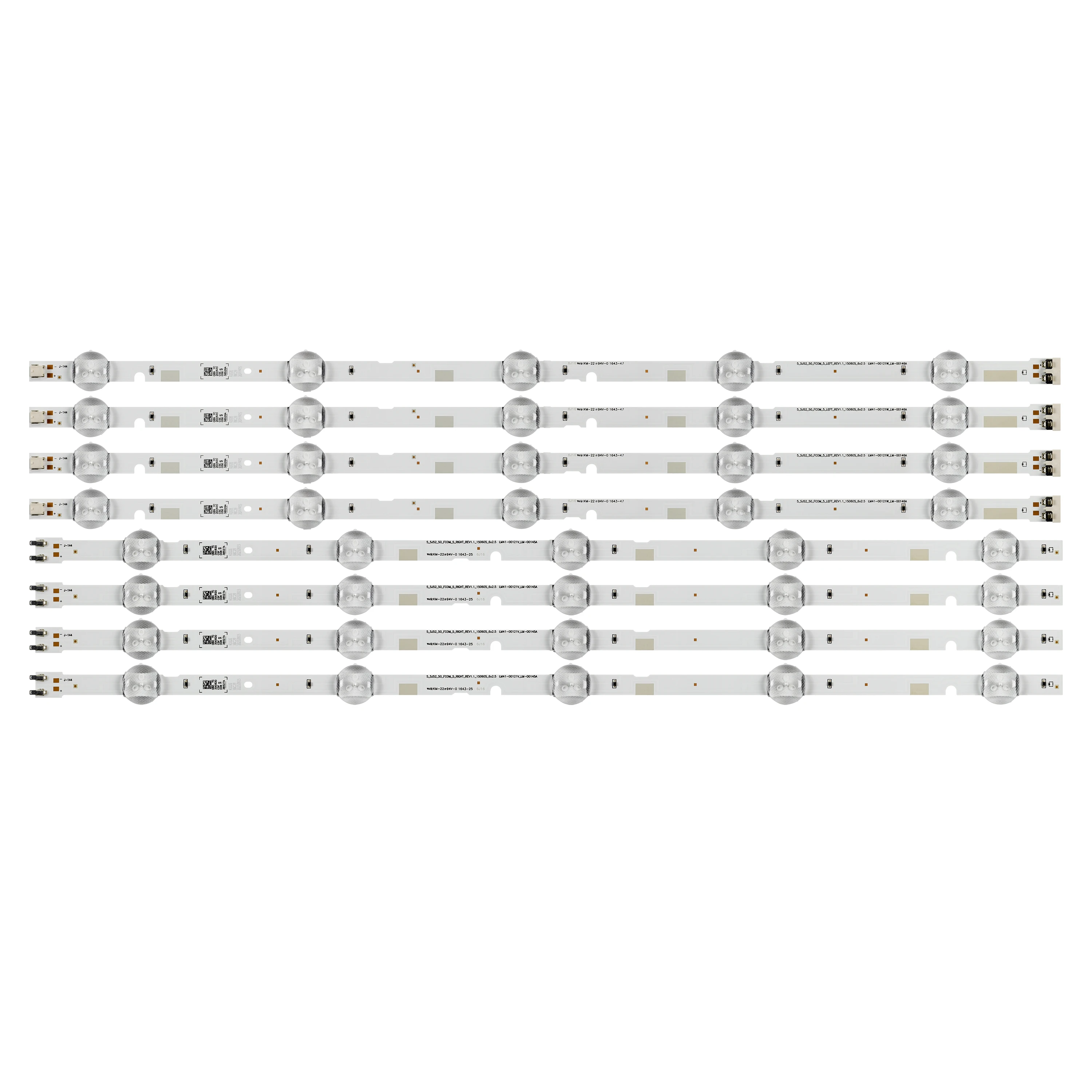 LED Backlight Strip for UN49J5200AG UN49J5290AG E306084 49 FHD-R-180319 49 FHD-L-180319 BN96-46573A BN96-46572A