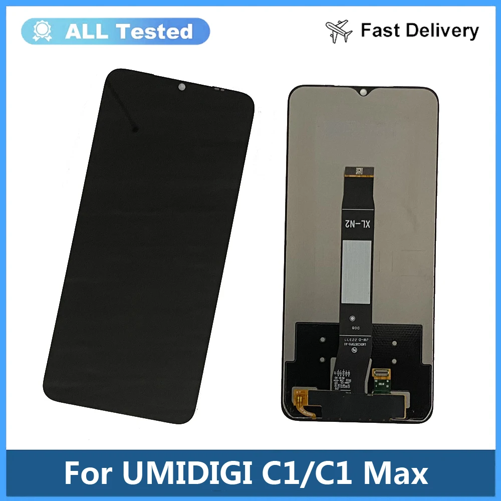 100% Tested For UMIDIGI C1 C1 MAX LCD Display Touch Screen Assembly LCD Sensor For Umidigi C1 MAX LCD Display Replacement