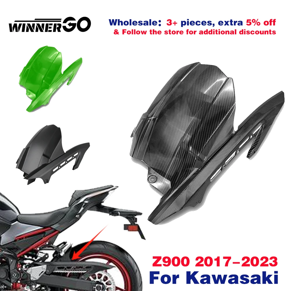 

Motorcycle Rear Tire Fender Hugger Fit For Kawasaki Z900 Z900RS Mudguard Cover Splash Guard 2017 2018 2019 2020 2021 2022 2023