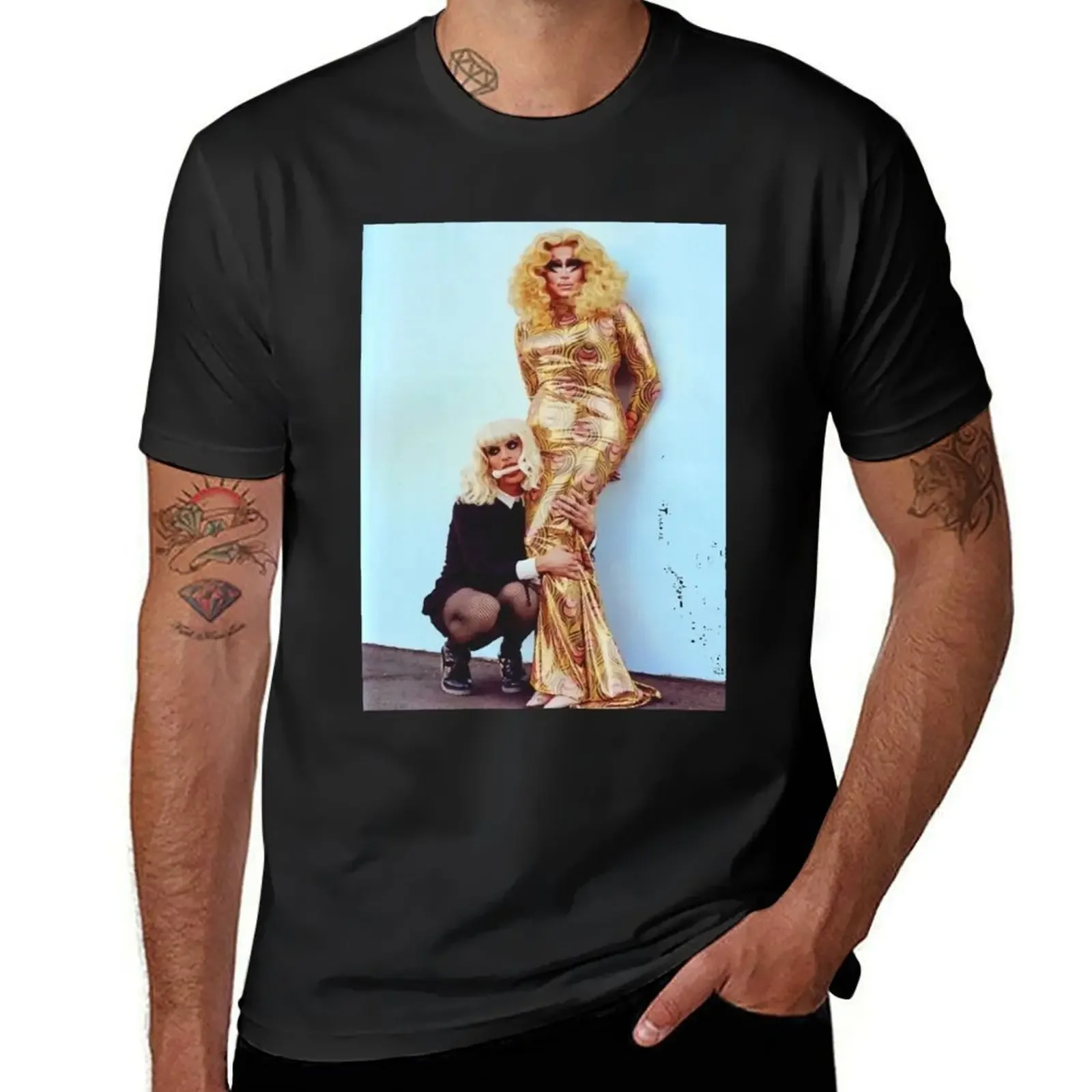 

Trixie and Katya T-Shirt graphic t shirt vintage vintage graphic tee t shirt men 100℅ cotton