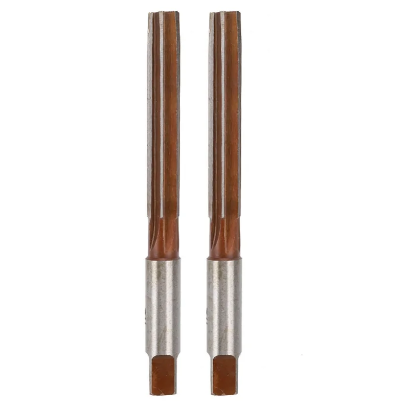 

2PCS Hand Reamer American System Straight Shank Conical Reamer For Boring Processing1/8