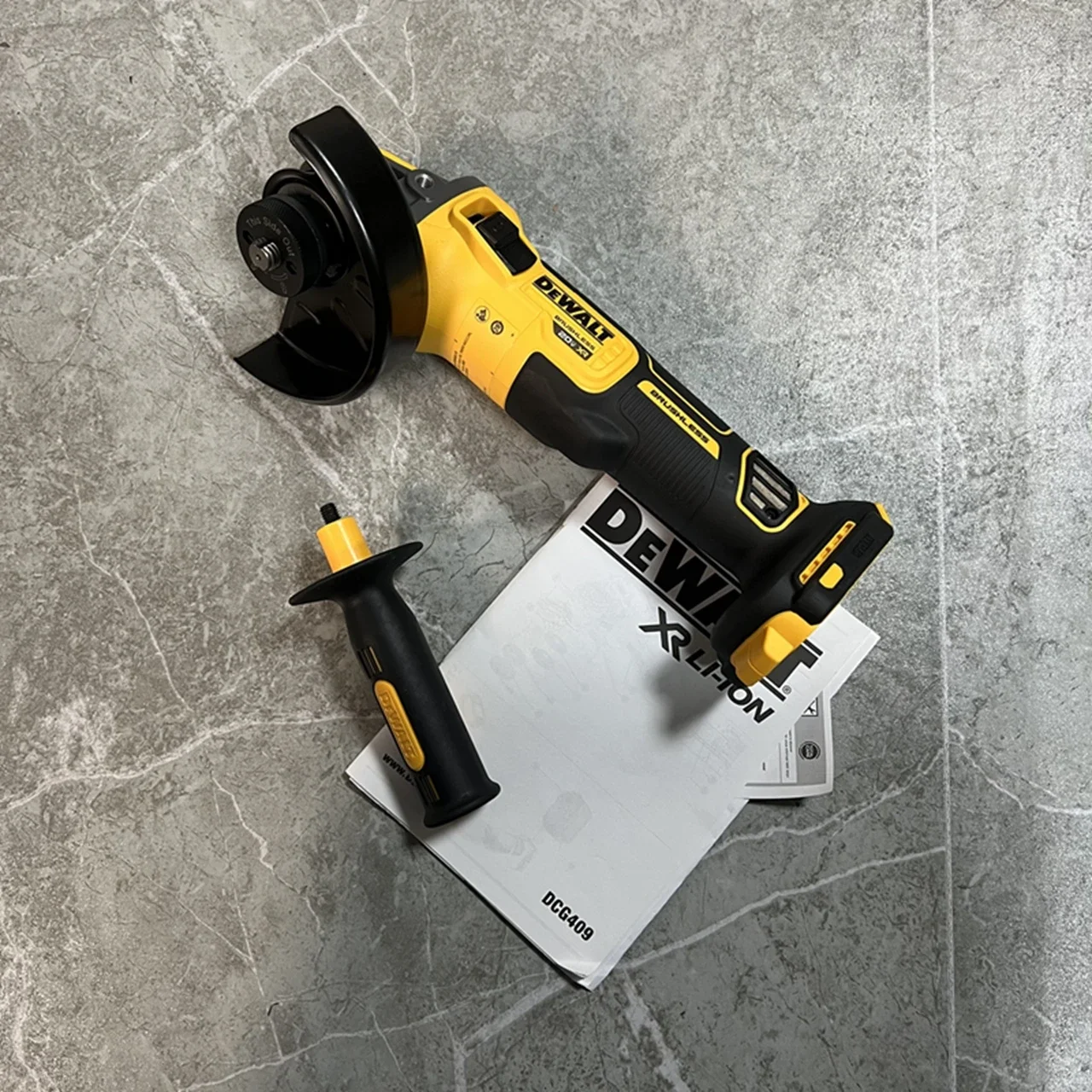 

Новый высокомощный шлифовальный станок DeWalt DCG409N 18 в 125 мм XR FlexVolt