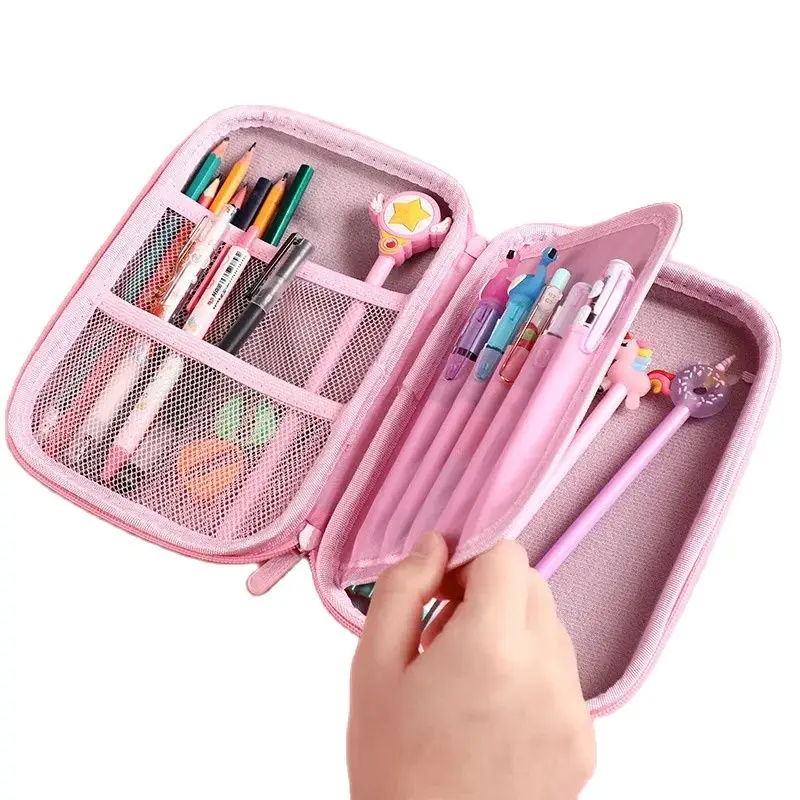 Premium Oxford Pano Pen Bag, Kawaii Lápis Case, 72 Cores, 78 Buracos para Art Stud, Verão Papelaria Entusiastas