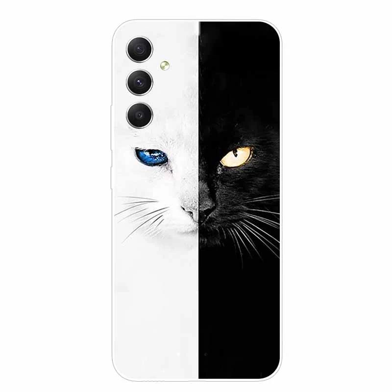 Telefoon Cover Voor Galaxy M55 5G Case M556B Mooie Zachte Siliconen Clear TPU Fundas voor Samsung Galaxy M55 5G Back Covers M55 6.7''