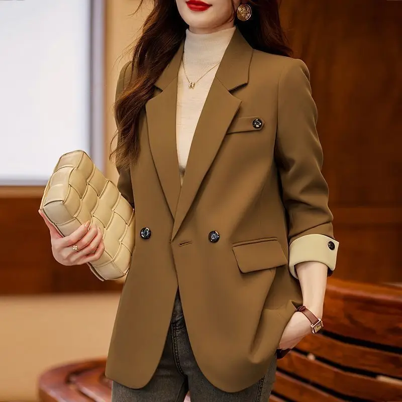 Dailiqi Suit Jacket Women\'s New Casual Temperament Goddess Style Fashion Design Sense Suit