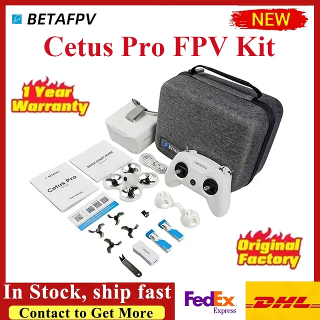 For BETAFPV Cetus Pro FPV Kit Indoor Racing Drone BNF/RTF Frsky D8 Lite  Radio 2 SE Transmitter 5.8G 14DBI VR02 - AliExpress