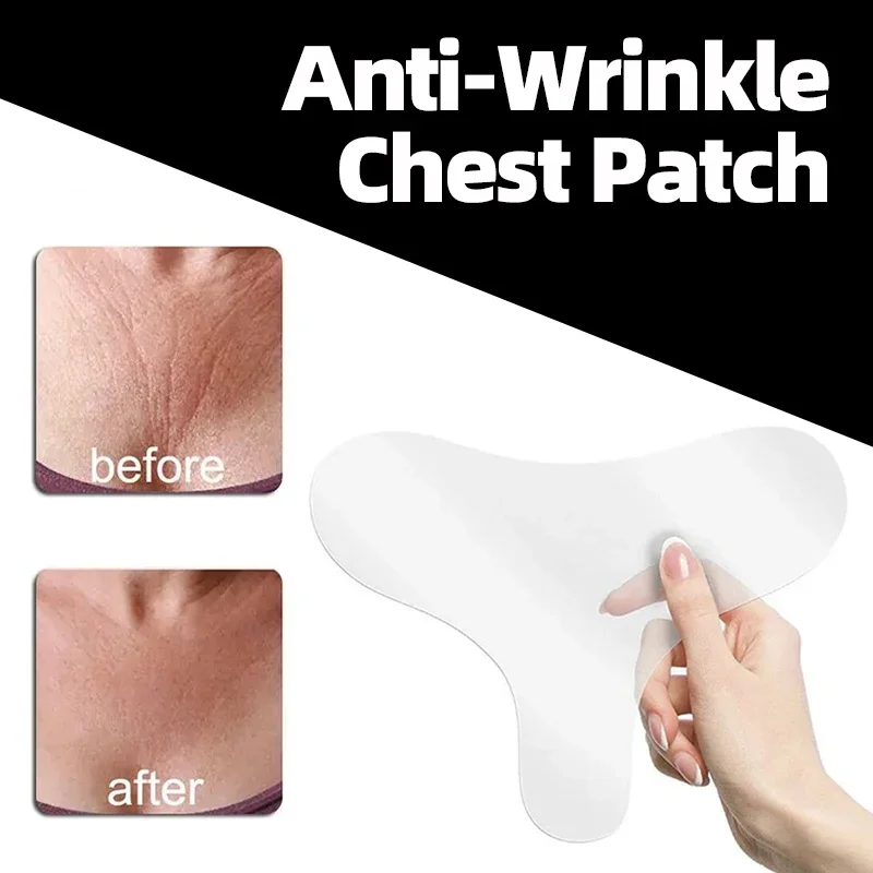 

Anti Wrinkle Chest Patch Skin Care Breast Lifting Anti Aging Wrinkle Removal Sticker Transparent Silicone Reusable T Pad