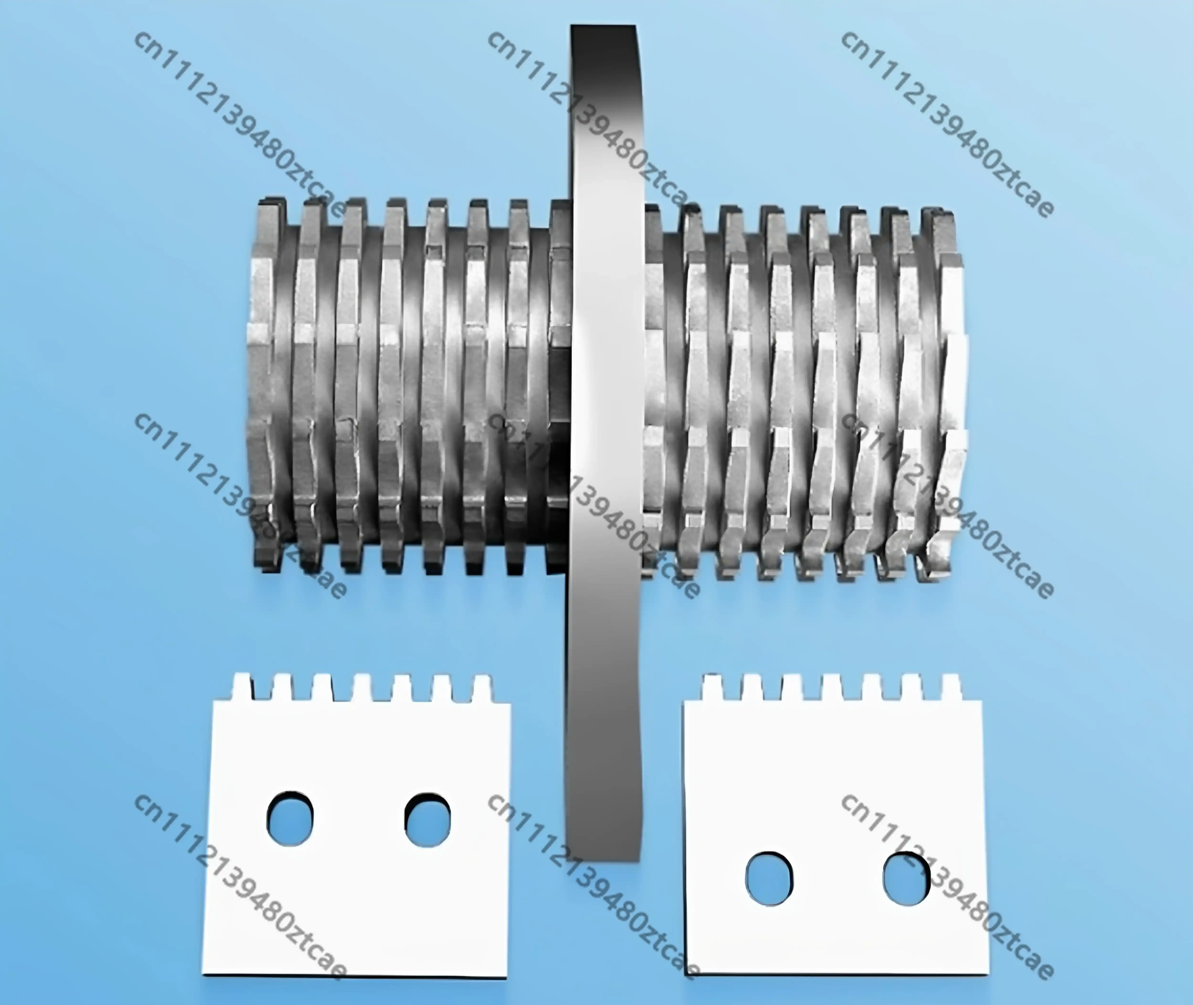 Slow Speed Shredder Accessories Pineapple Knife S Hook Blade Fixed Cutter