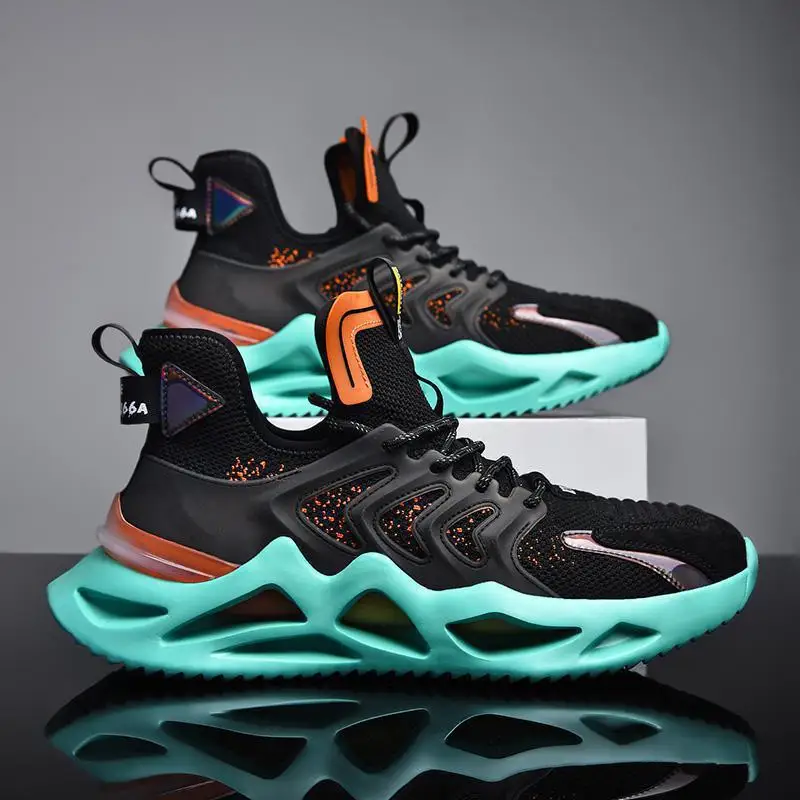 Shoes men's new men's shoes in spring 2023 trend breathable running shoes fashion casual sports