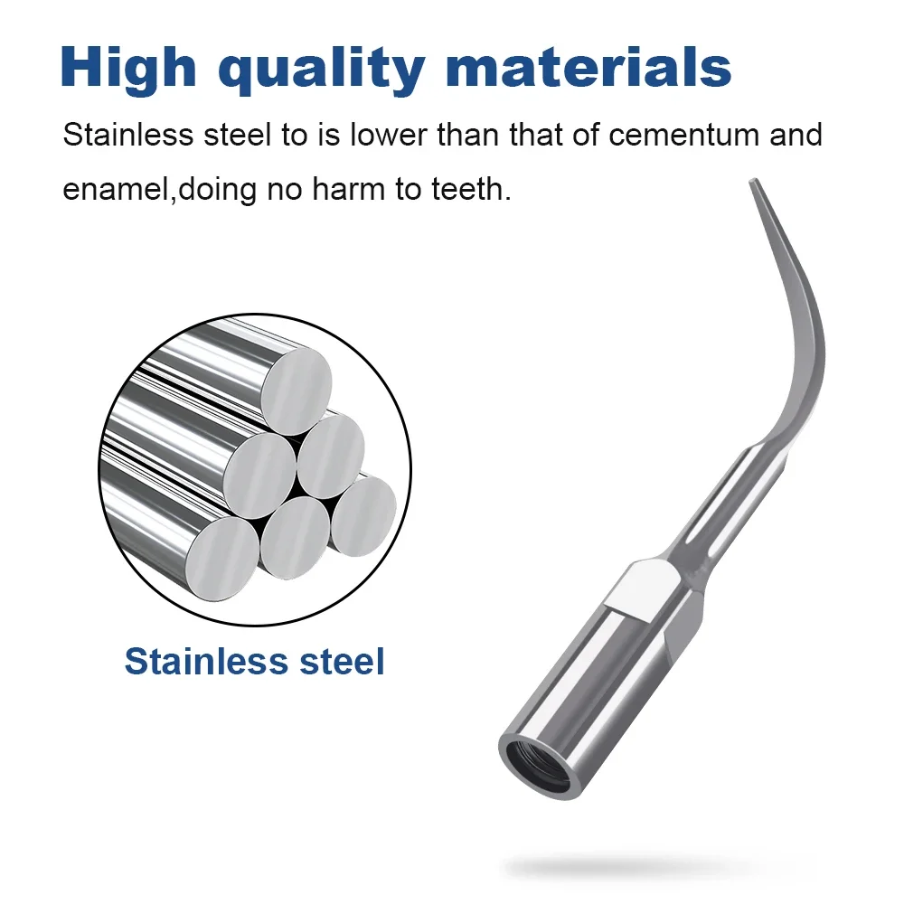 Cabezal escalador de punta para máquina limpiadora dental ultrasónica EMS/WOODPECKER/DTE/FRANCE/ SATELEC/NSK/BAOLAI/SKL