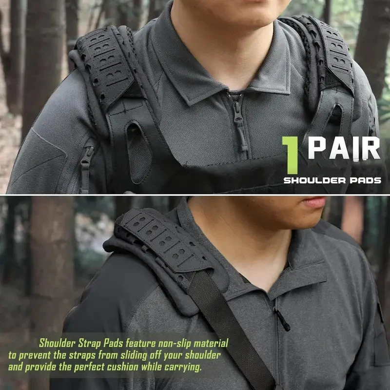1pc Outdoor Tactical Shoulder Pad, Breathable Tactical Sling Cushioning Non-slip Shoulder Liner