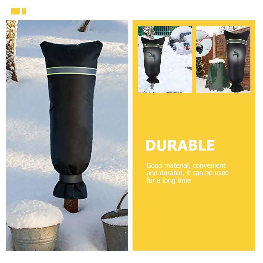 Faucet Cover Outdoor Tap Protector for Winter Insulated Spigot Anti-Frost Reflective Protection