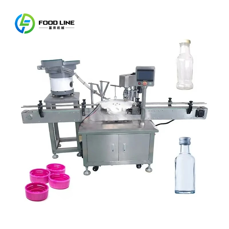 Customized High Quality Automatic Capping Machine Perfume Bottle Capping Equipment Stable Performance
