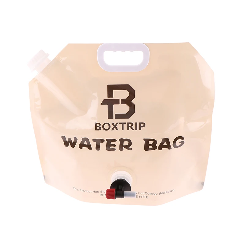 8.5L Portable Water Bag Folding Bucket Water Container Jug Bottle Pouch Outdoor Travel Camping With Handle Camping Supplies-B2