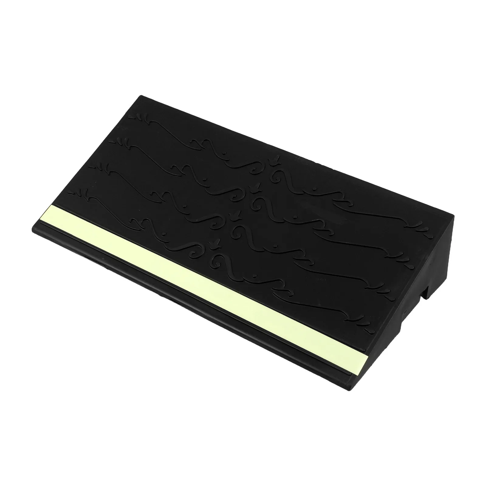 Robot Threshold Ramp 25x4.5cm Small Modular Angled Entry Mat Ramp for Indoor Doorways Sweeping Robot Vacuum Transition Strip
