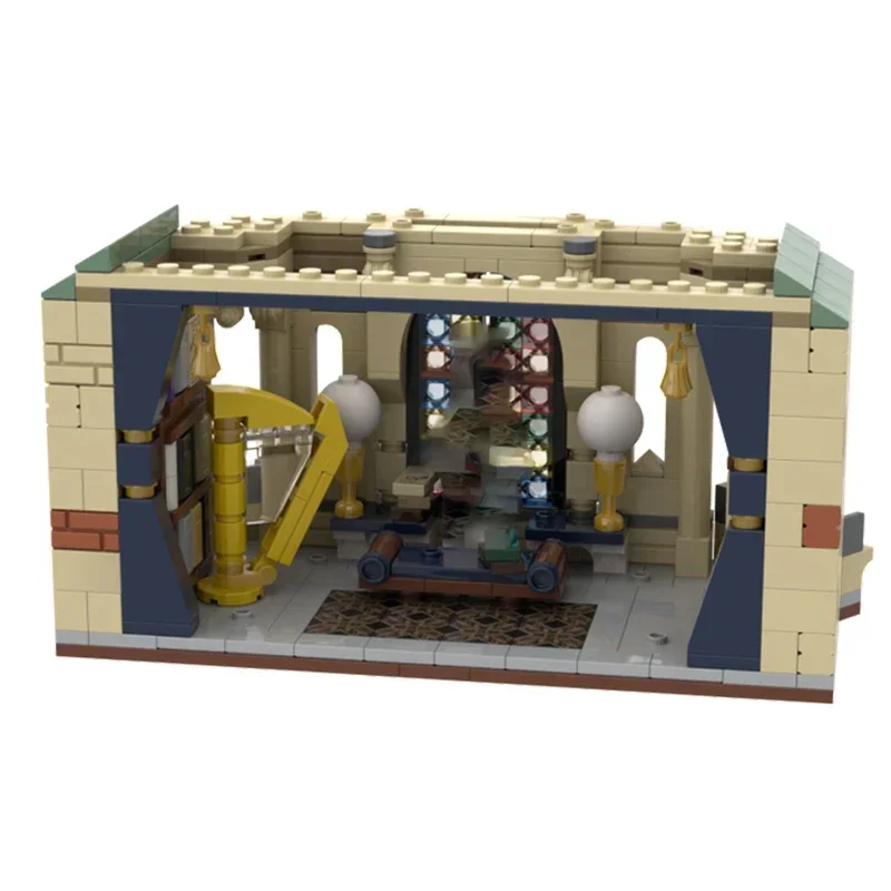 Set di Costruzioni Modello di Famosi Film Magici, Blocchi Modulari Tecnologici, Regali Natalizi, Giocattoli Fai-da-Te, Kit di Assemblaggio