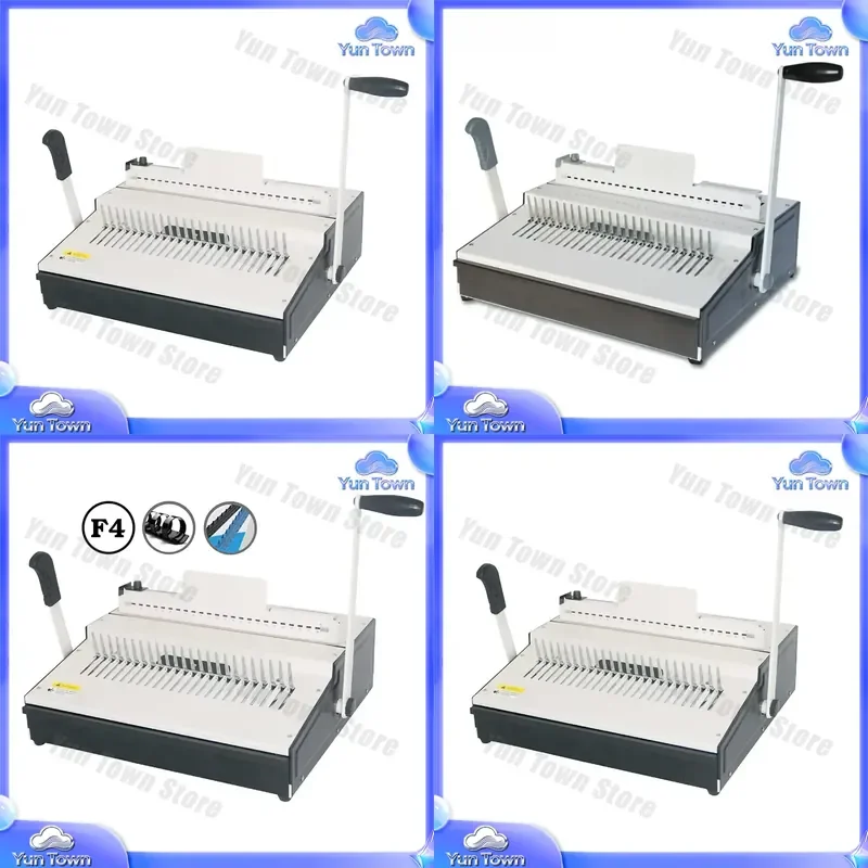 Loose-leaf Desk Calendar Album Comb Binding Machine for Planner Binder Organizer DIY Calendar Making Tool Office School