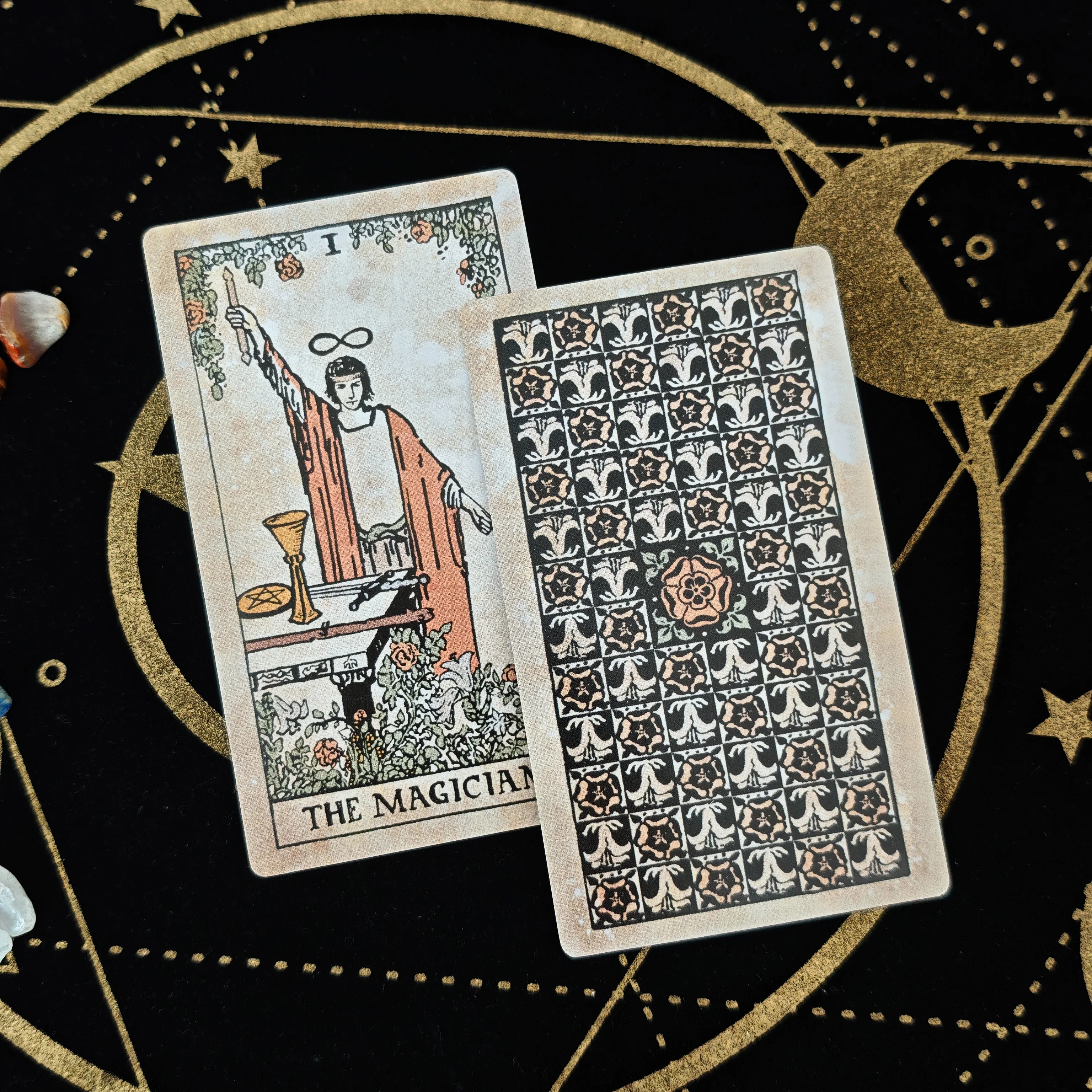Rider-Waite Tarot Big  12x7cmTarot Vintage Cards A 78 Rider Deck Oracle English Visions Divination Edition Borad Playing Games