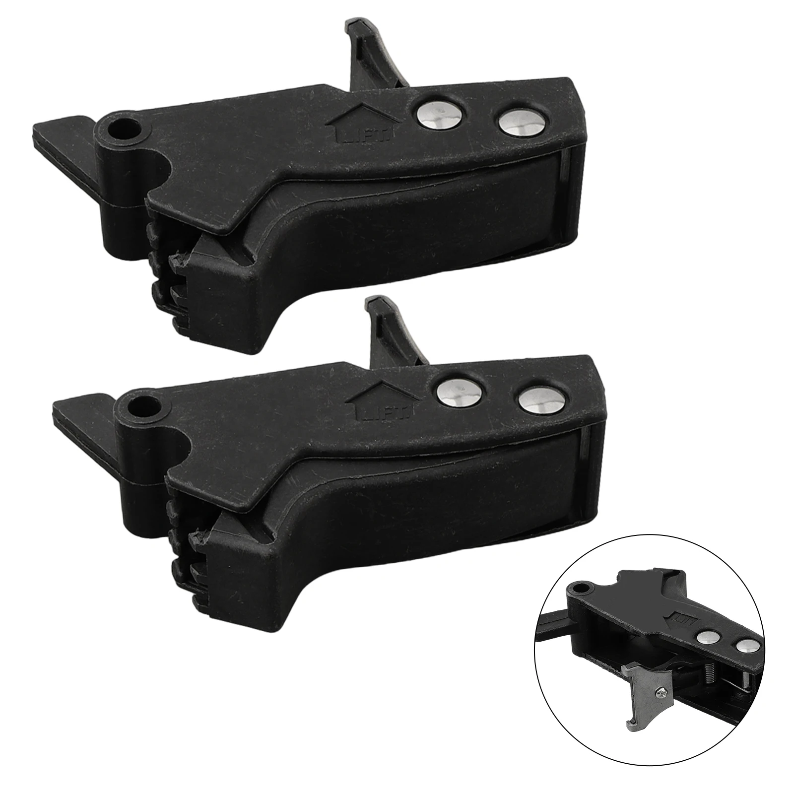 

High Qualit Brand New Lever Release Lever Kit Plastic Replacement Parts 2pcs For DE7023 DE7033 For DW7231 DWX724