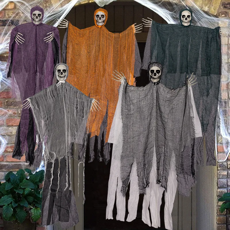 Cross-border Halloween with 5 Ghost Suits Skeleton  Secret Room Decoration