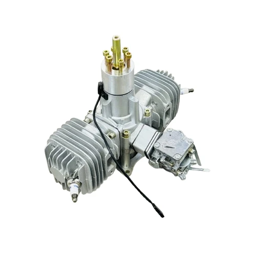 Two-Cylinder 120CC 170CC 350CC 30CC 60CC Two-Stroke Engine Remote Function 40mm Size for RC Durable Aluminium - Detail 1