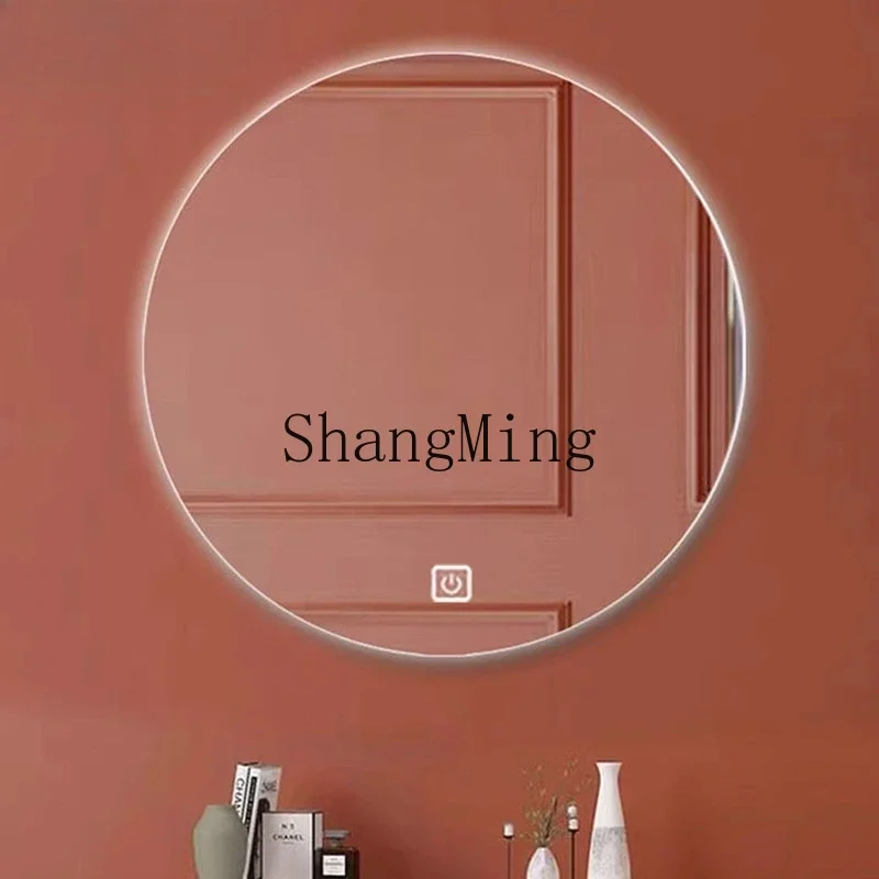CL bathroom toilet bathroom mirror wall-mounted bathroom mirror makeup mirror wall-mounted