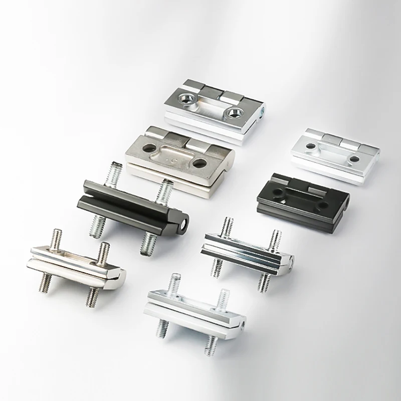 1PCS CL218 Zinc Alloy Industrial Hinge Distribution Cabinet Electrical Box Door Hinge Heavy-duty Stainless Steel Folding