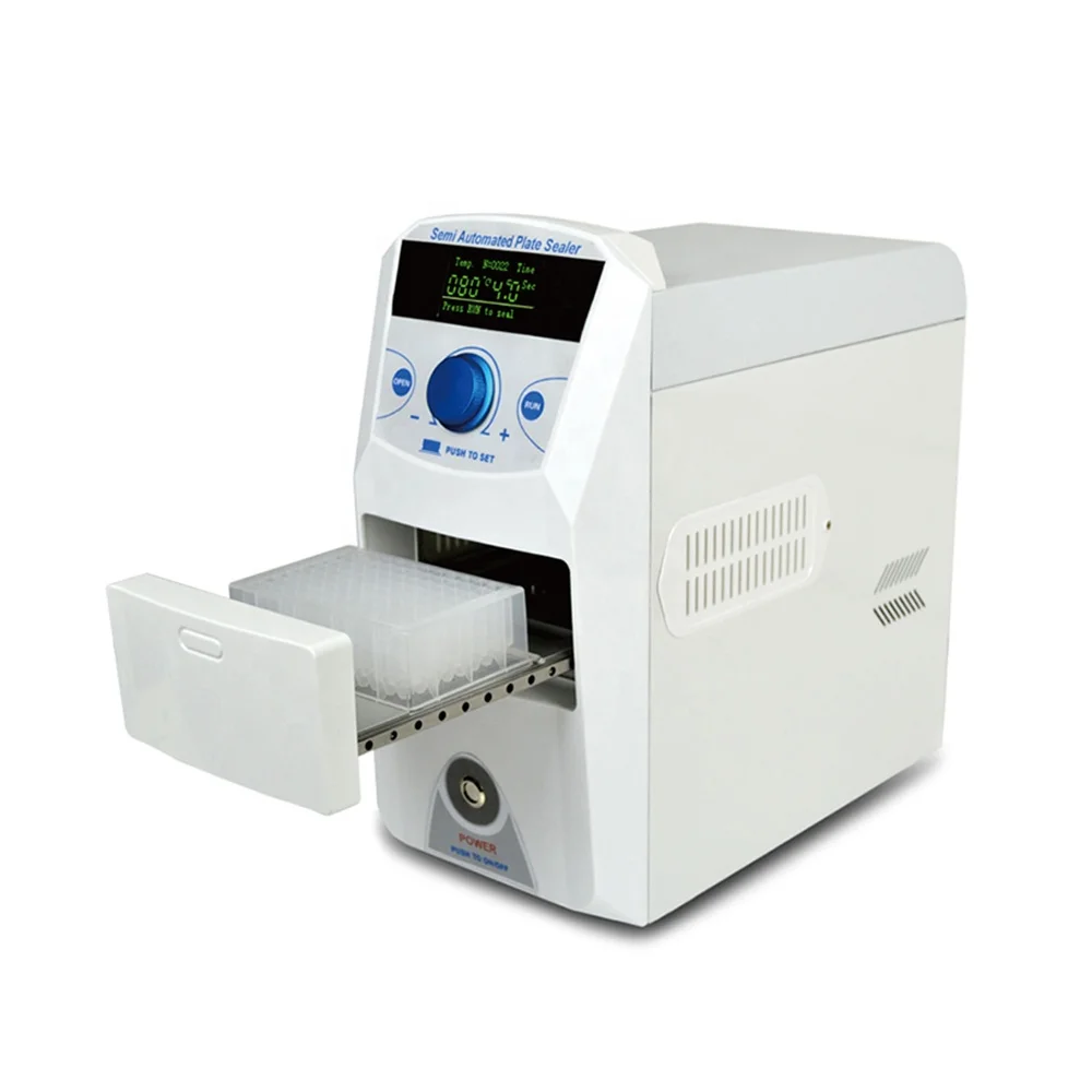 CHINCAN PS-200 Lab Semi Automatic PCR 96 Wells Heat Sealer Machine for PCR Elisa Plate  Cell Culture Plate