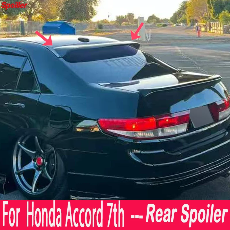 Suitable for Honda Accord seventh generation roof spoiler (2003-2005 models)   rear windshield wing aerodynamic accessories