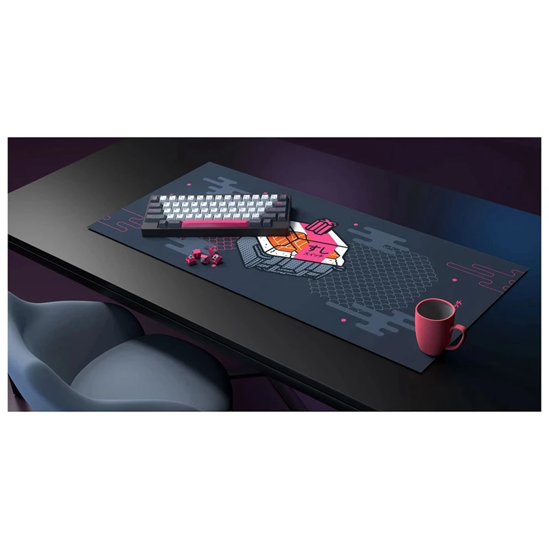 Mouse Pad Office Computer Desk Protector Mat Keyboard Non-Slip Mat Extended Mouse Pad Desk Accessories