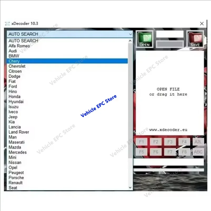 New XDecoder 10.3 DTC Off/Delete Software Error Removal Tool Compatible with Multiple Laptops - DTC Remover Laptop Edition