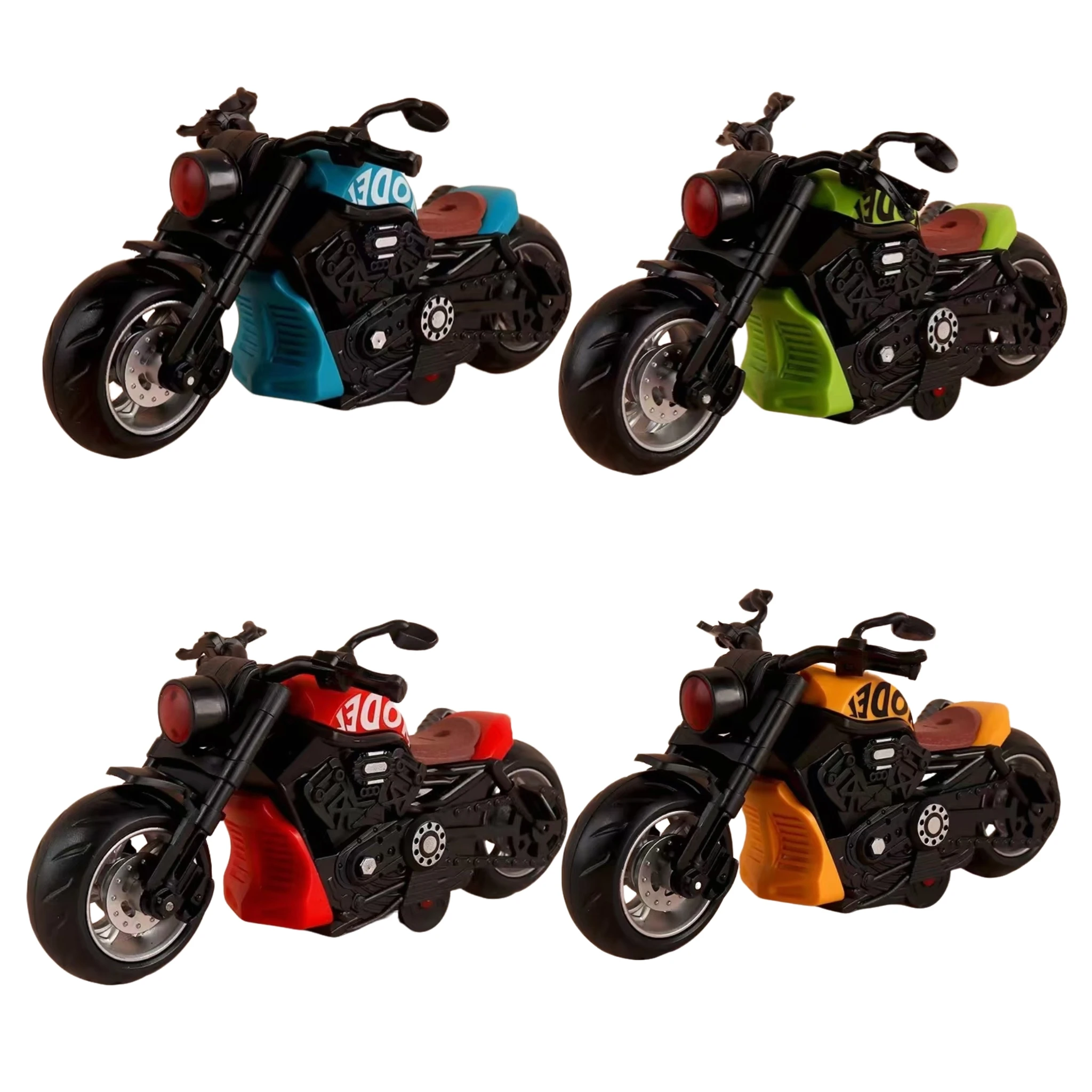 Moto Mini poupée Labubu électrique, accessoires de poupée labubu, jouets amusants et mignons avec lumières et musique, bricolage, cadeau de noël pour enfant