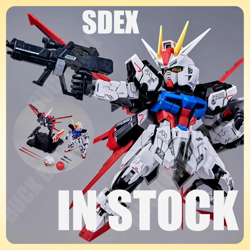 

In Stock AZESD Model Strike Freedom Assembly Model Kit SDEX MGSD GAT-X105+AQM／E-X01 SD Action Figure Collection Toys Gifts