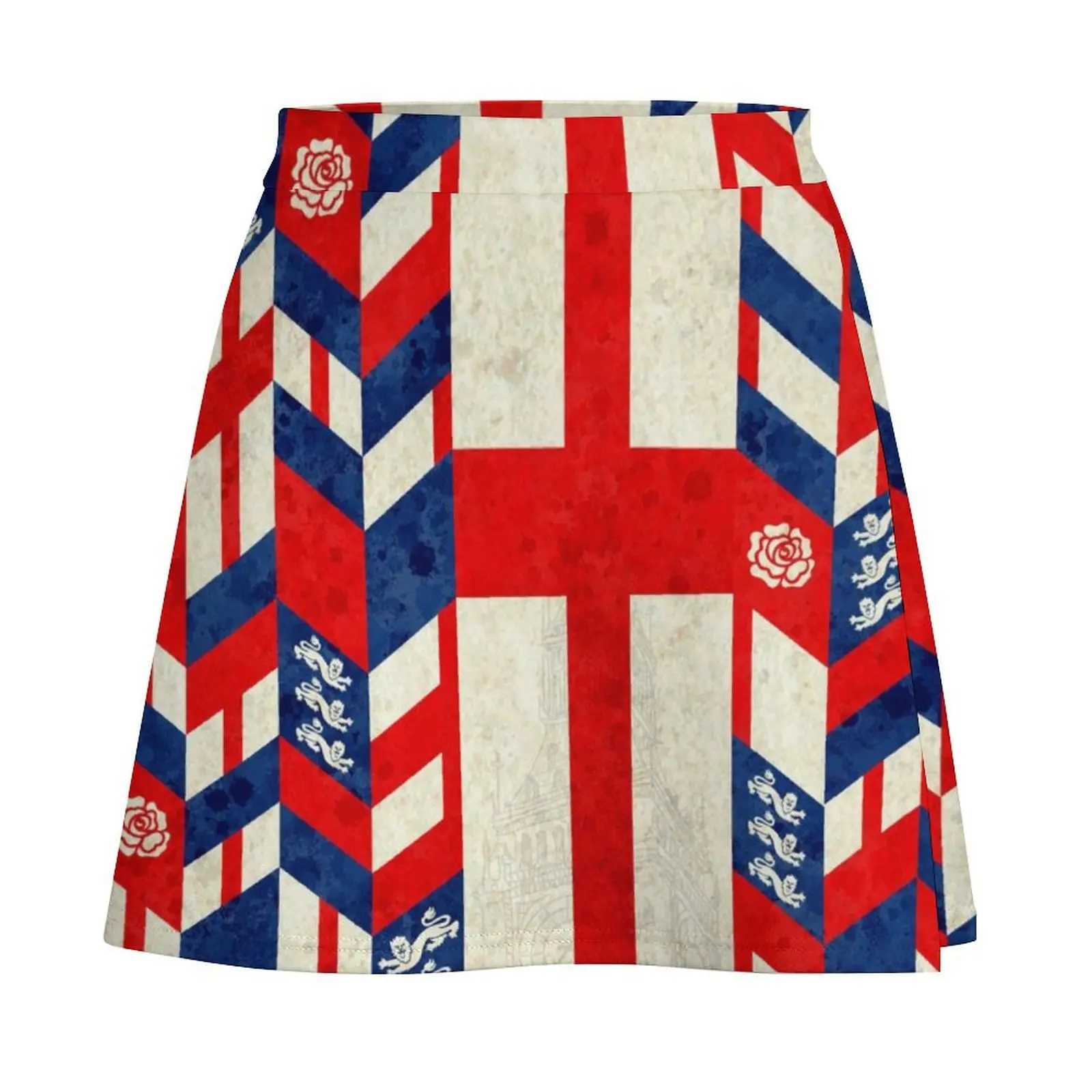 England flag pattern Mini Skirt Womens dresses clothing women summer 2026 night club women clothes Mini Skirt
