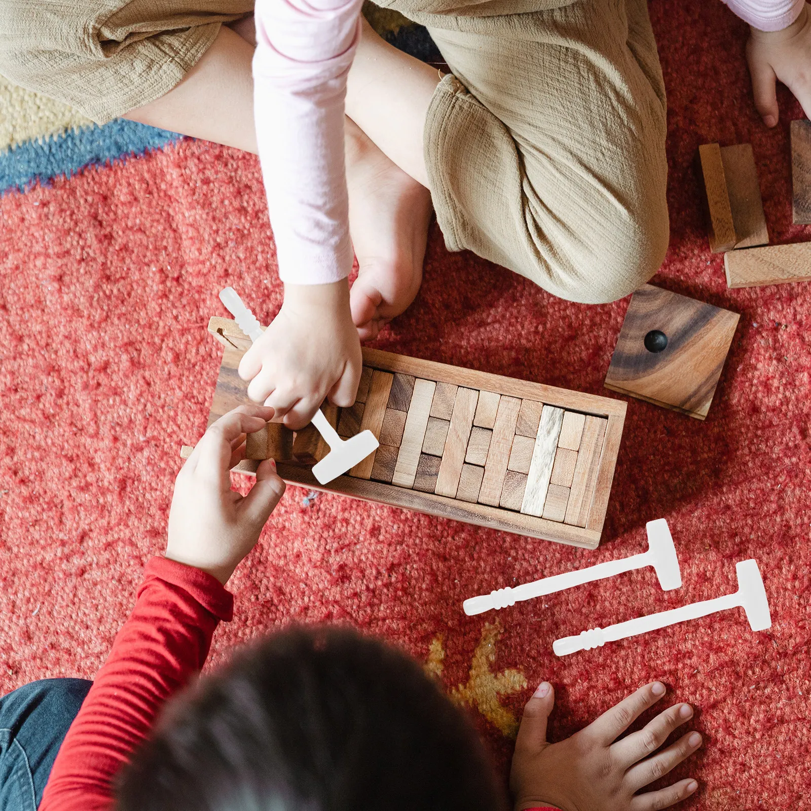 

Набор из 12 пластиковых молотков: безопасные мини-молотки для игр, тренировки рук, вечеринок, фестивалей, подарков. Игрушечные молотки.