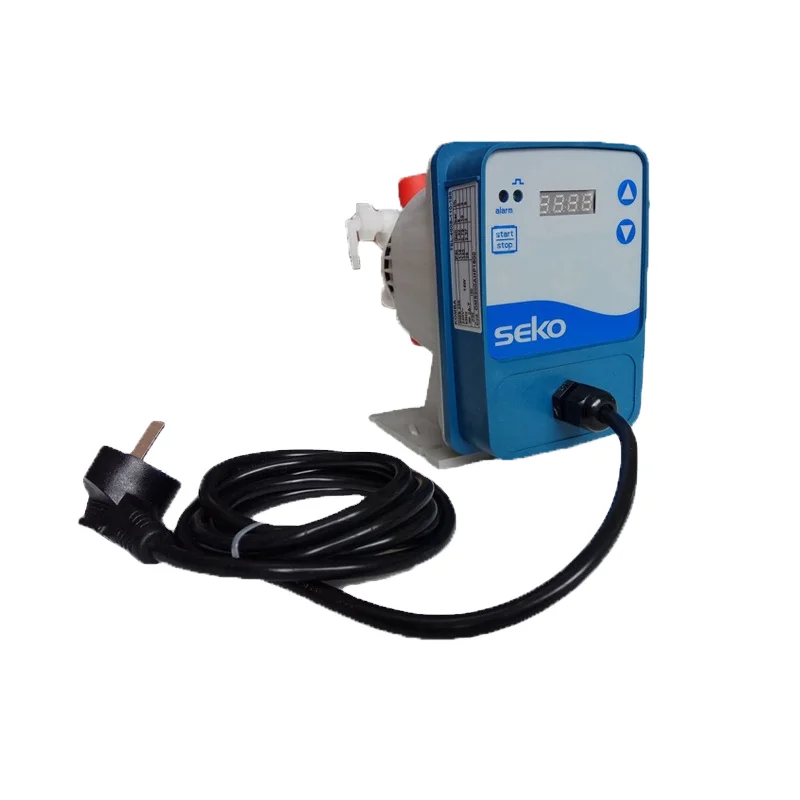 BNKO BK-03-07-S Metering Pump 3 Lph 7Bar Diaphragm Electric Pump Model APG500 4/6 Outlet 4m Cable for Wastewater Treatment