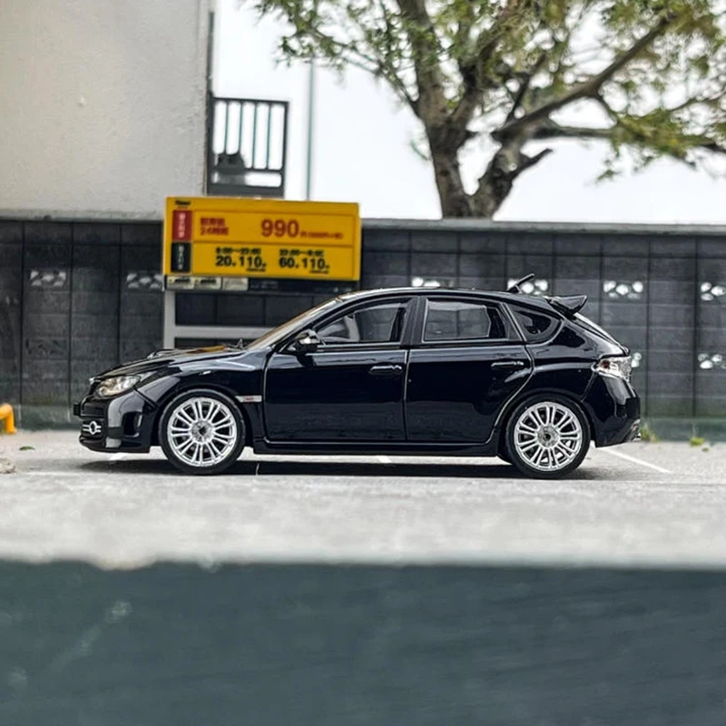 

Fiber Run 1:64 Impreza WRX STi, имитация сплава, модель автомобиля, статическая коллекция, украшенные праздничные подарки, игрушки