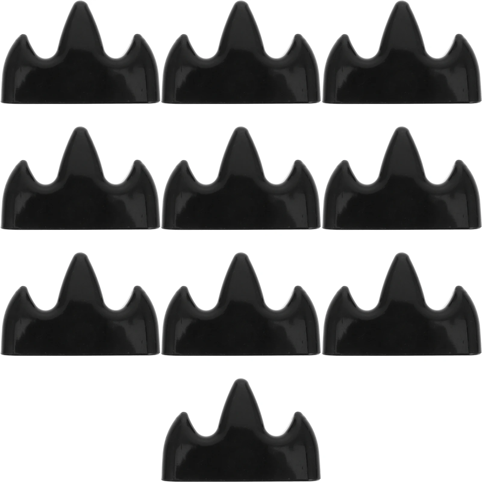 

10 Pcs Mountain Pen Holder Chinese Calligraphy Brush Bracket Plastic Dip Holders