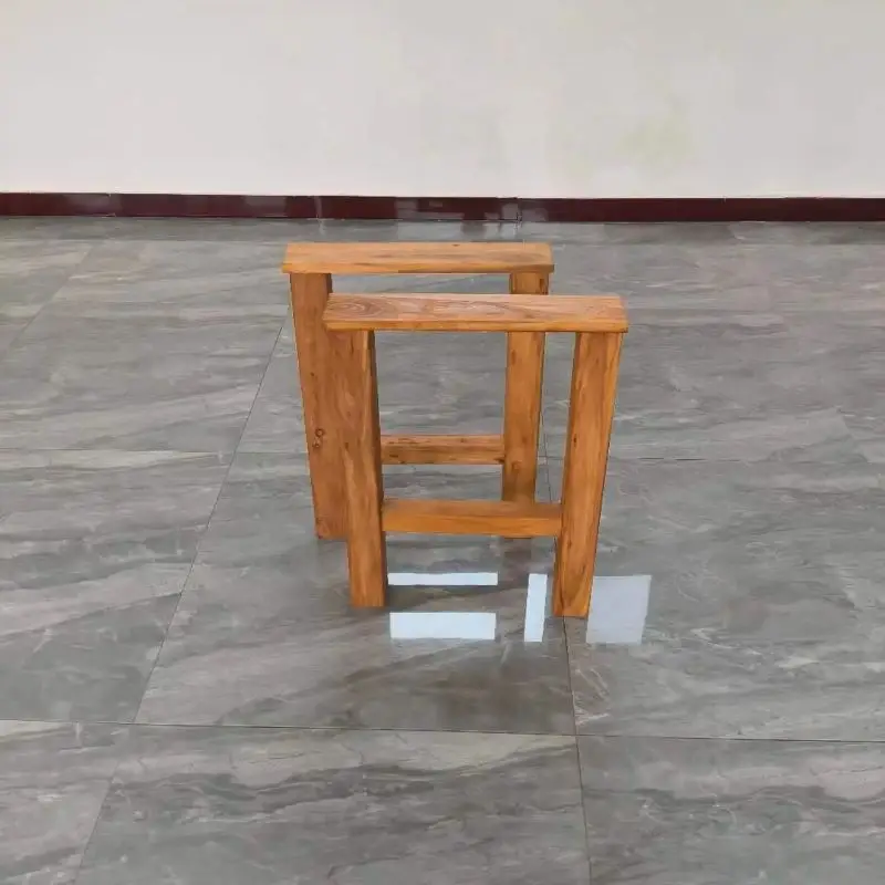 

Solid wood table legs table feet bracket old elm legs log table legs feet strong and durable