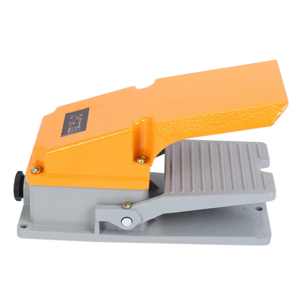 Trending Now LT4 foot switch aluminium case treadle pedal switch for machine tool control silver contact