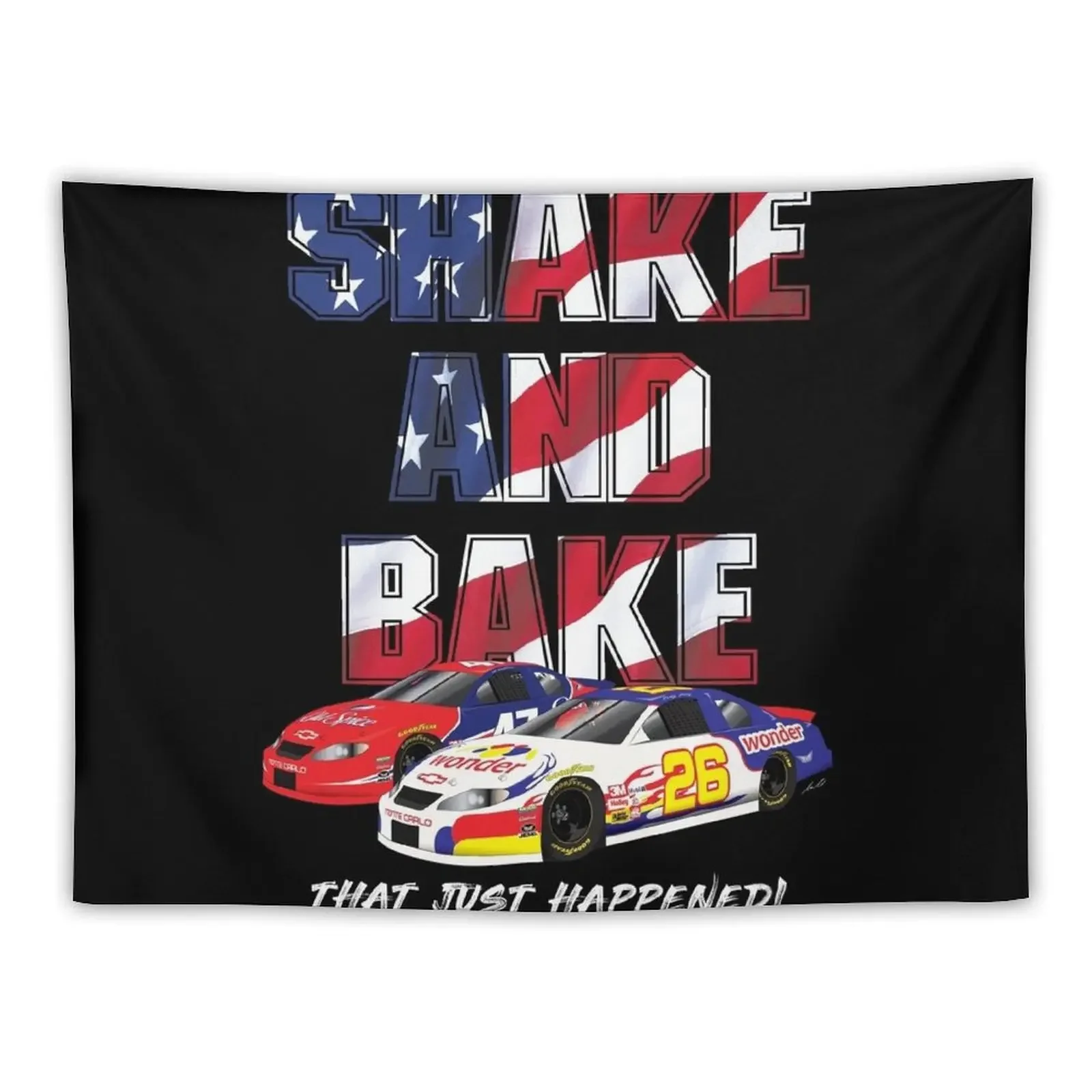 

Shake and Bake - Ricky Bobby Tapestry Bedroom Decor Wall Art Tapestry