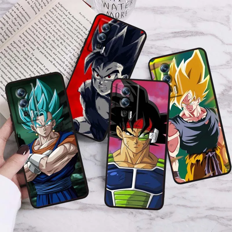 D-Dragon Balls Bardock для Xiaomi Redmi 12 13C 12C 13 10C 9T A2 9A 9C 7A Note 10S 8T 10 9 8 Pro 4G 5G Черный чехол для телефона