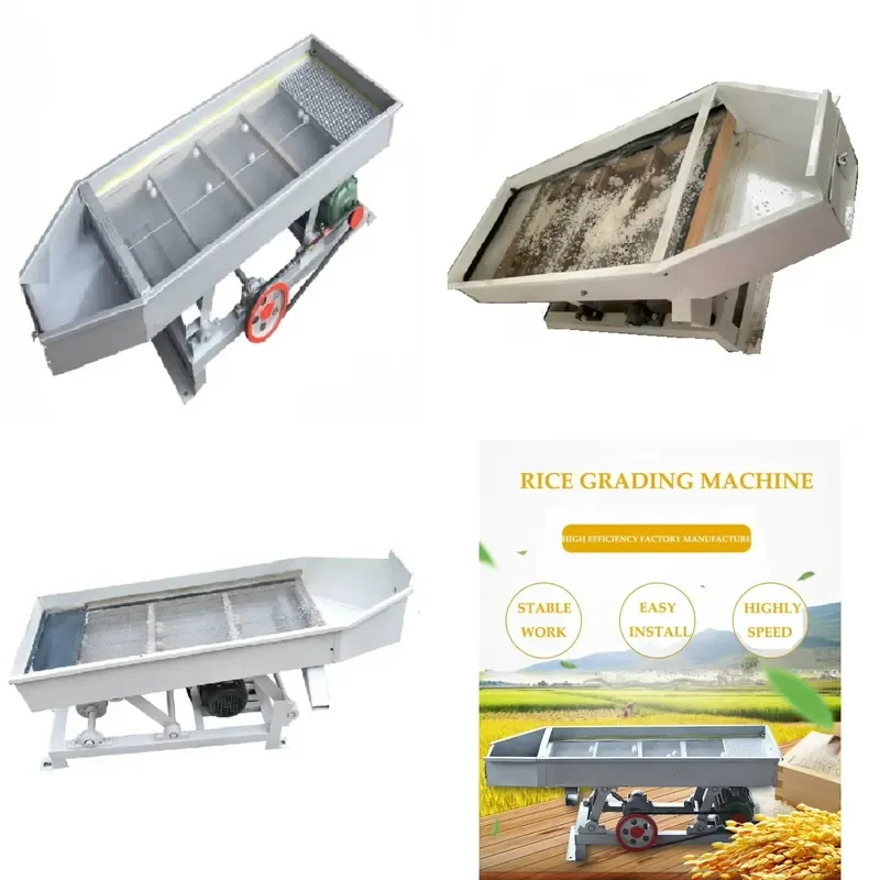 2026 Hot！ Rice Separating Sieve Broken Rice Grading Machine Grain Vibration Screen