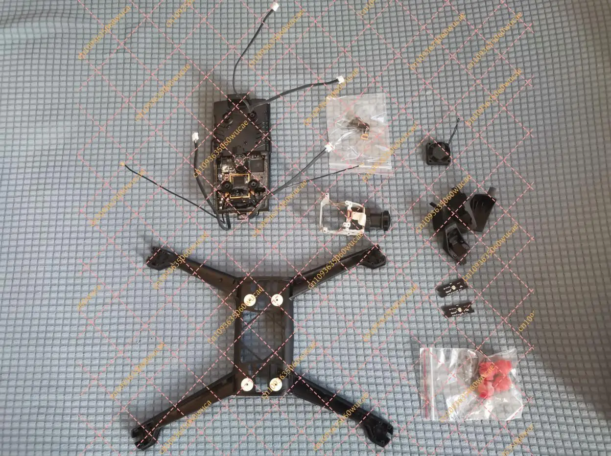 Parrot Bebop 2 Spare Parts | Motherboard, Main Frame & Camera Shock Absorber Ball for RC Quadcopter Drones