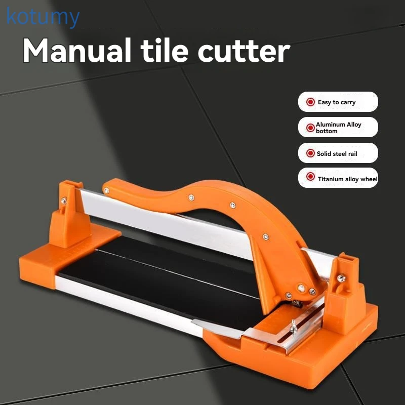 Manual tile cutting machine, tile and wall tile pusher blade 300 400, portable small wall and tile pusher blade