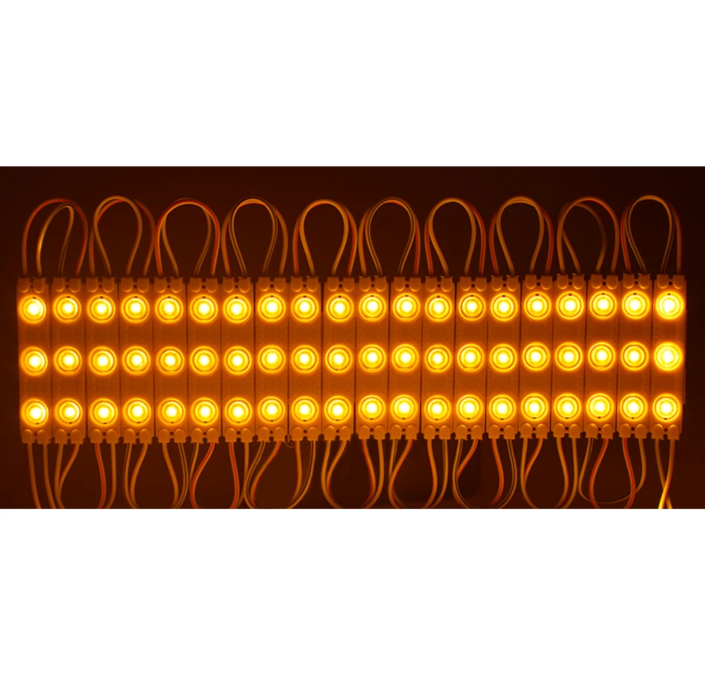 200 stücke DC12V 2835 3LED Modul Injektion Im Freien Wasserdichte IP67 Streifen Licht für Shop Schild Werbung Zeichen Brief Dekor