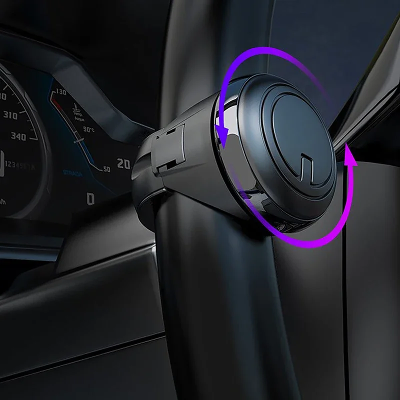 New One Hand Steering Wheel Spinner Knob Turning Assist Grip Hand Control Helper Auxiliary Booster For Driving Car Accessories