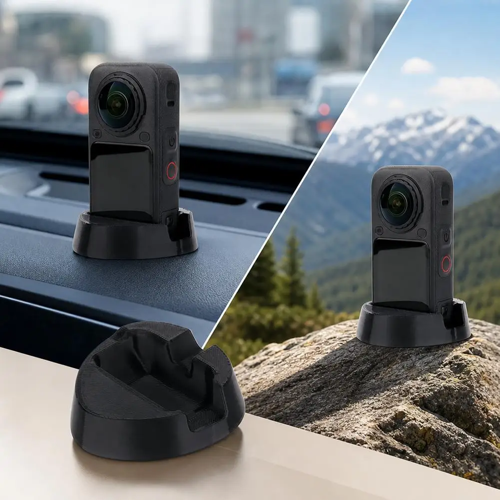 For Insta360 X6 Dedicated Stable Base Camera Anti Slip Base Car Outdoor Shooting Fixed Anti Slip Base Accessories