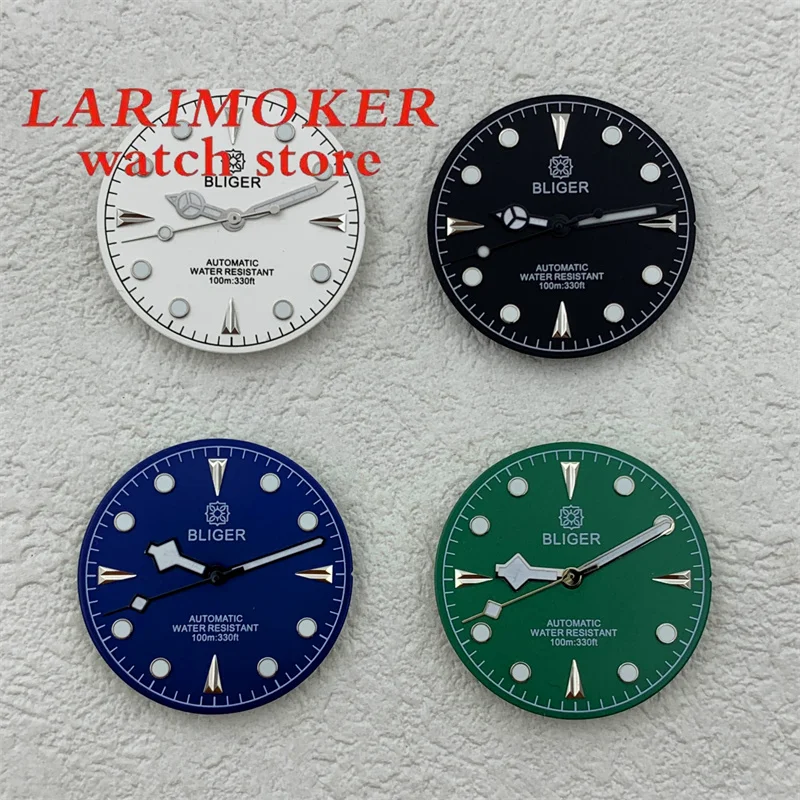 BLIGER-Reloj de aguja de nieve Benz, cronógrafo modificado con movimiento Miyata, NH35 36, ETA2824 2836, 29mm, nuevo